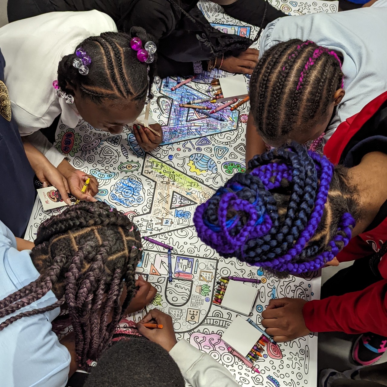 Education in action.