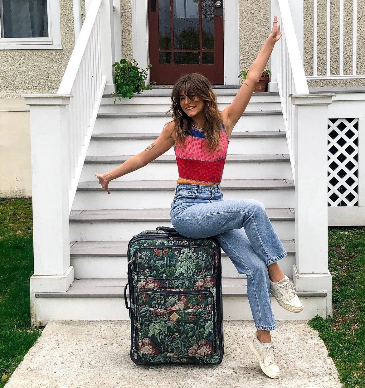 Fashion Student Jensen Johnson Packed for Travel