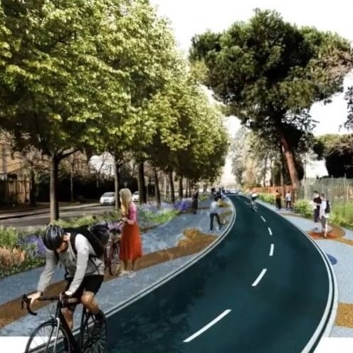Rome's GRAB - Great Bicycle Ring Route - A Complex Landscape Infrastructure