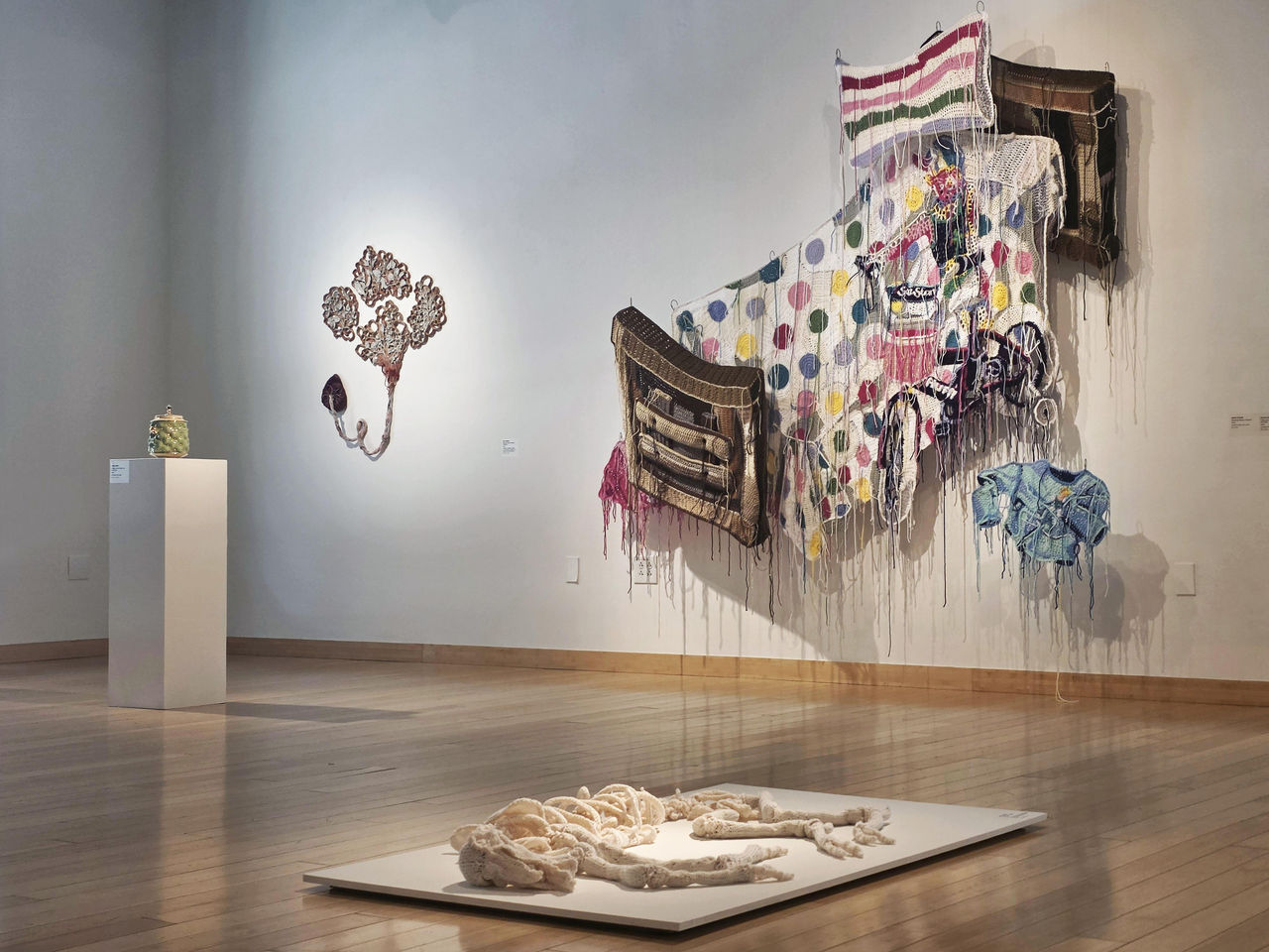 Material Witness exhibition image at Meyers Gallery