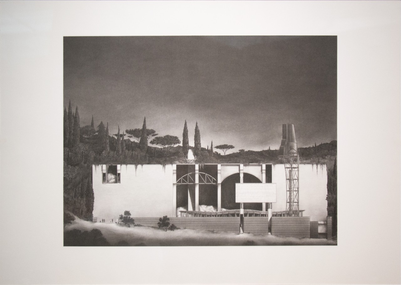 Doug Darden, Temple Forgetful, lithograph