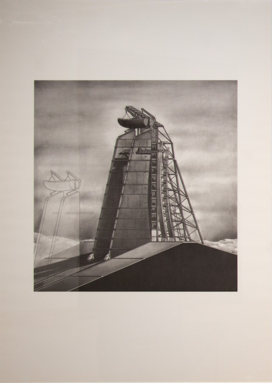 Doug Darden, Hostel, lithograph