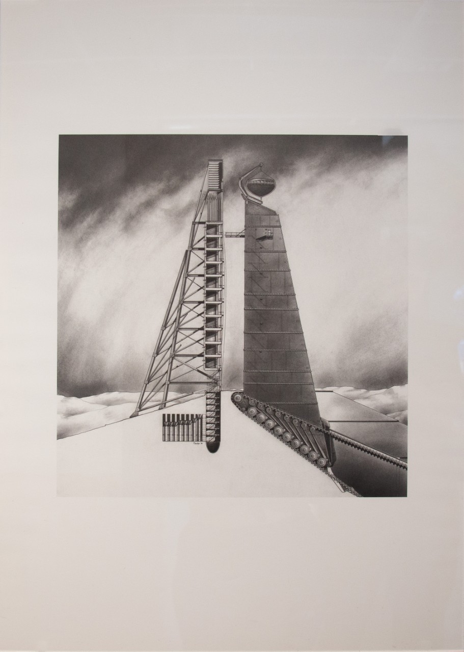 Doug Darden, Hostel, lithograph