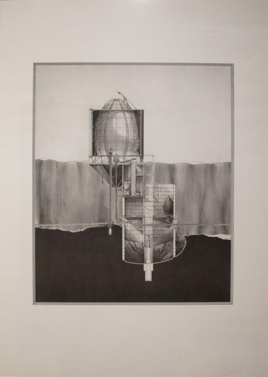 Doug Darden, Oxygen House, lithograph