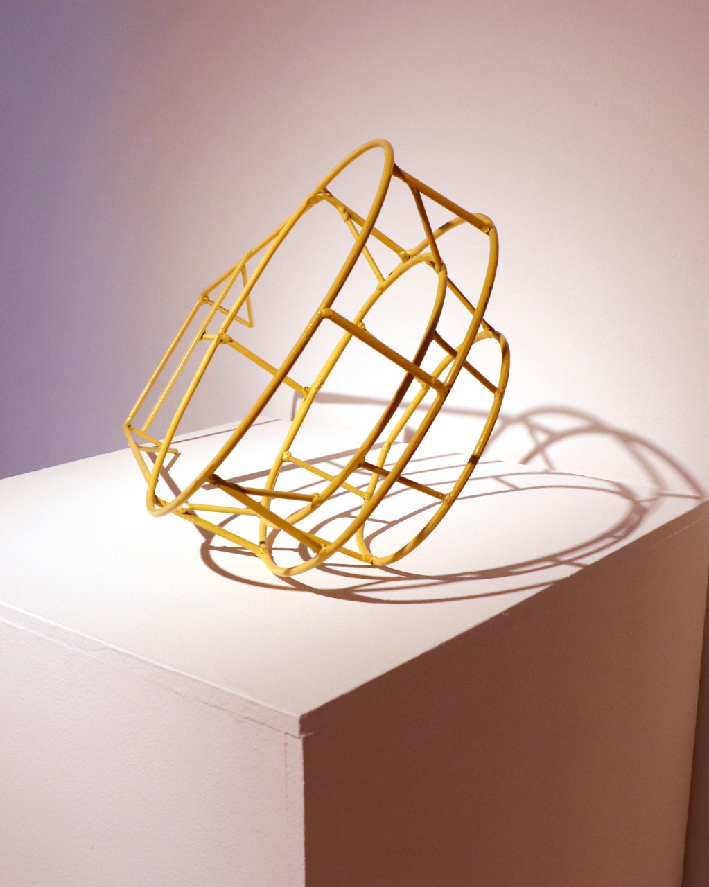 Yolk by Ellison Blair, Metal stock and yellow finish, 2021 