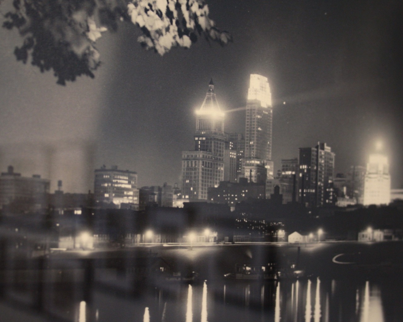 Cincinnati at Night from the Kentucky Shore