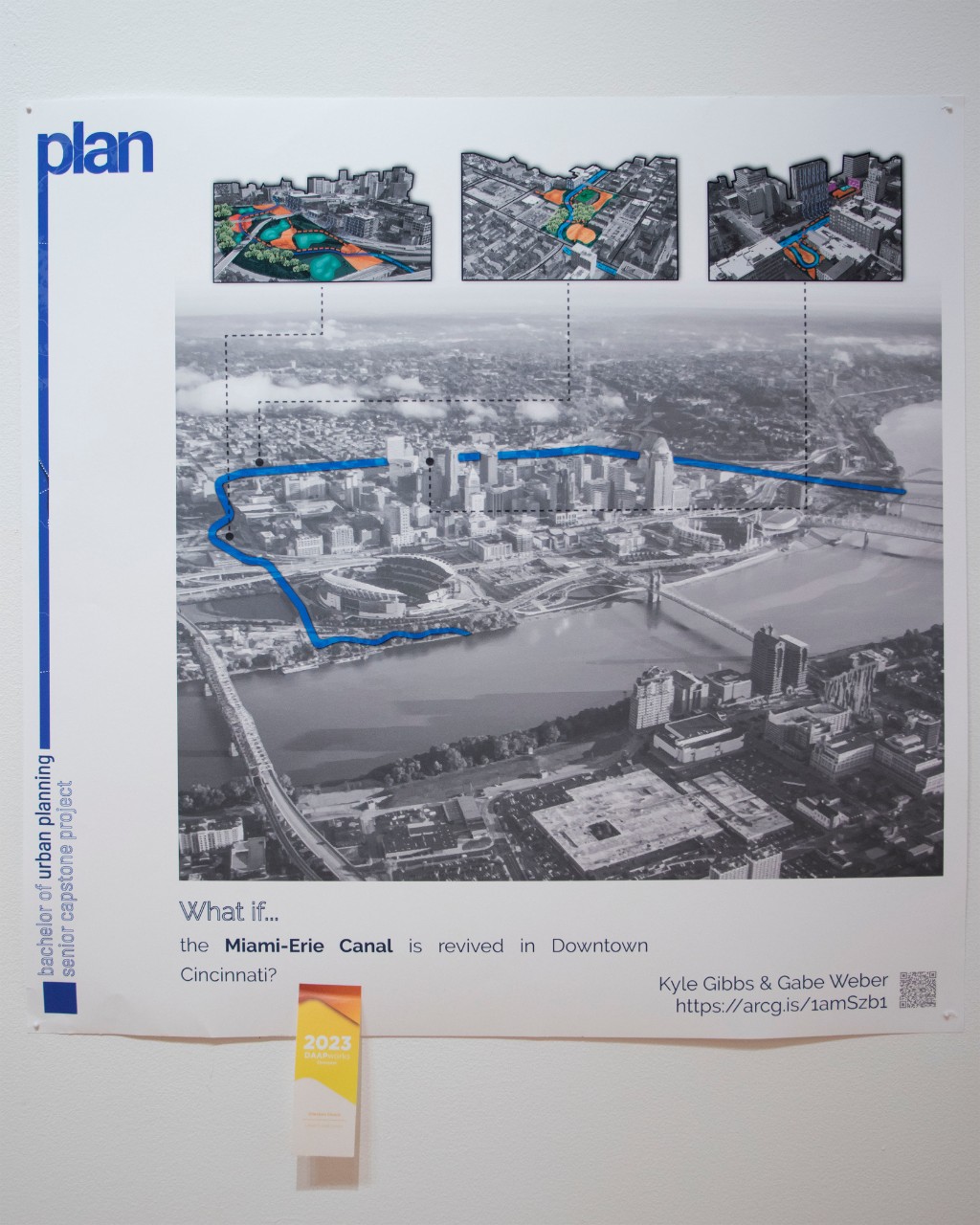 What if the Miami-Erie Canal is revived in Downtown Cincinnati?