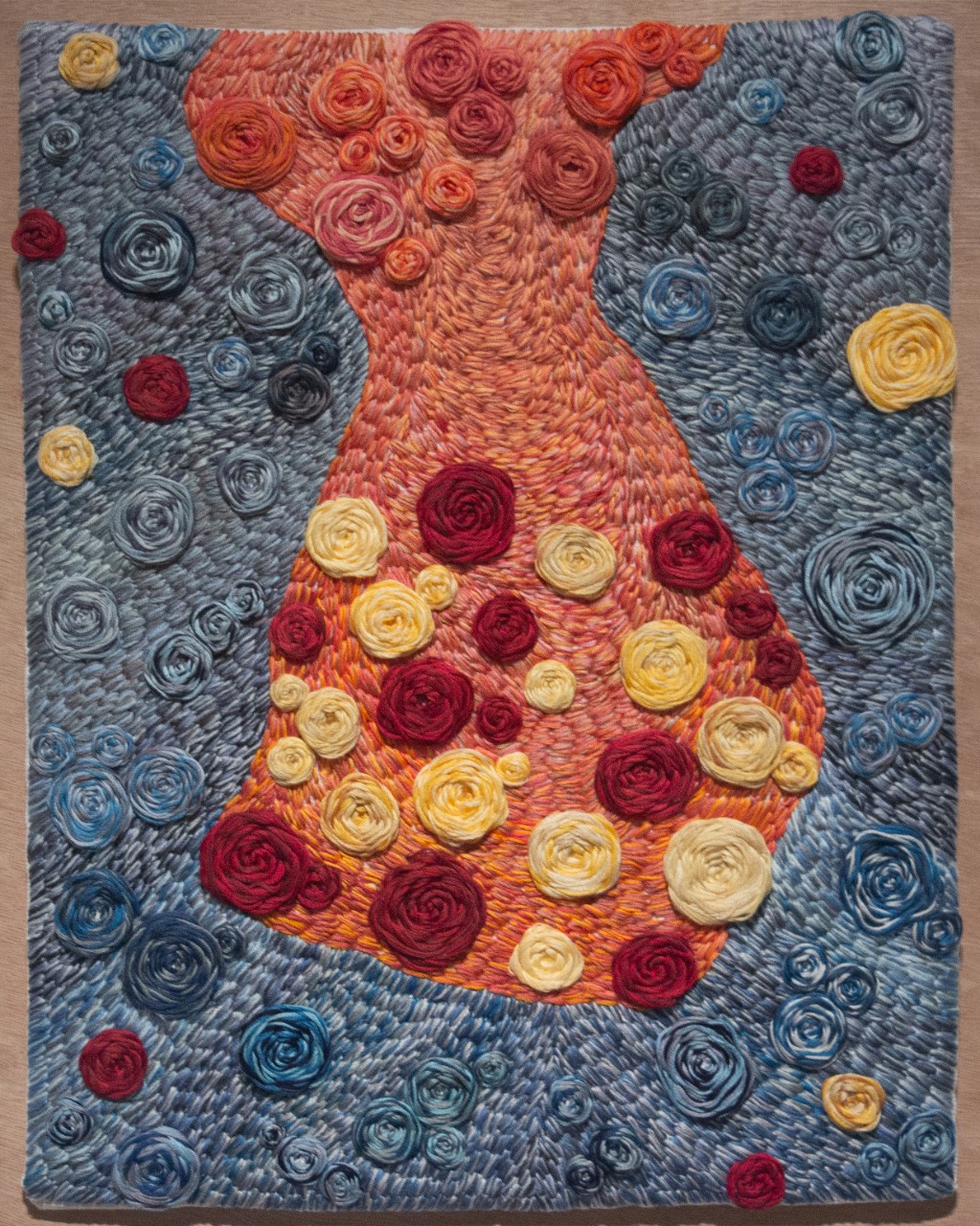 Emily Van Walleghen, Follow Up, textile