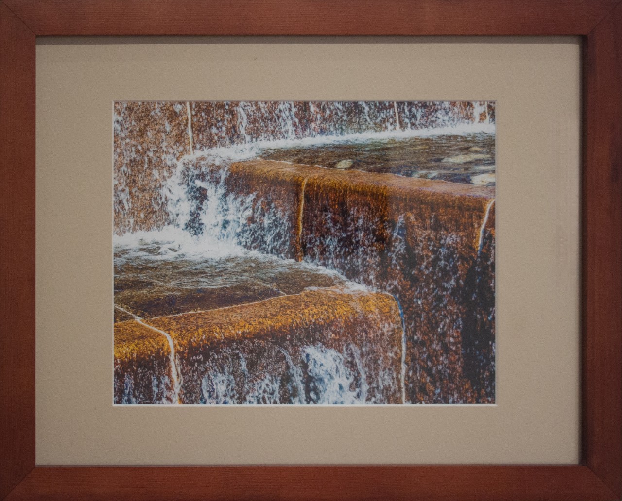 Howard Jackson, Falling Water at the Riverfront, photograph