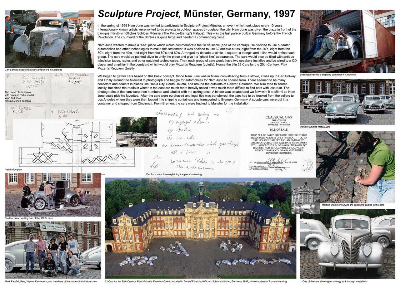 026 Sculpture Project Munster Germany 1997