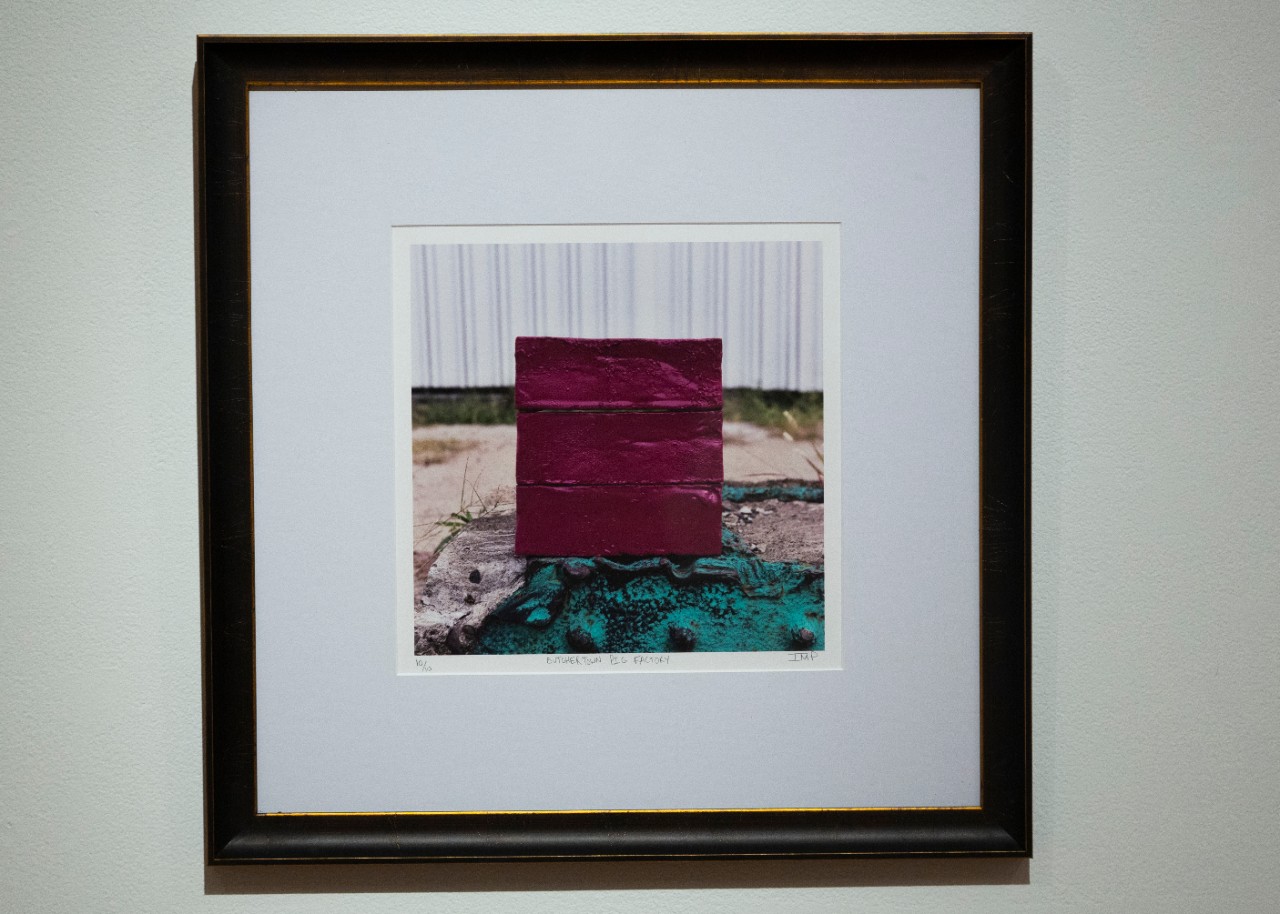 photography of purple cube