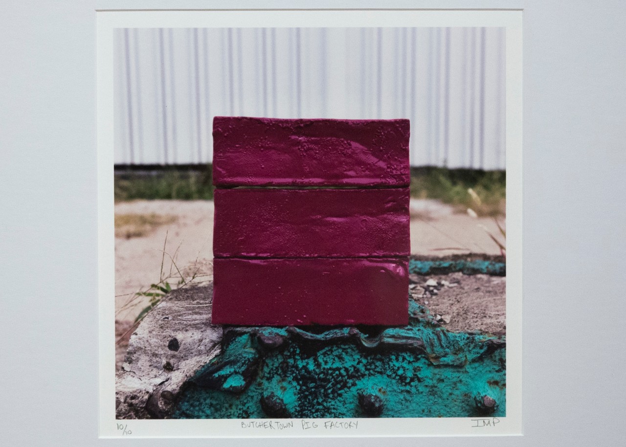 photography of purple cube