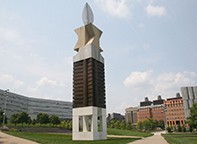 The Ronald F. Walker Tower of Strength by Machado Silvetti & A. Zahner Company