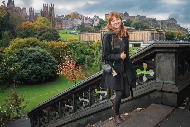 Cara Robinson in Edinburgh