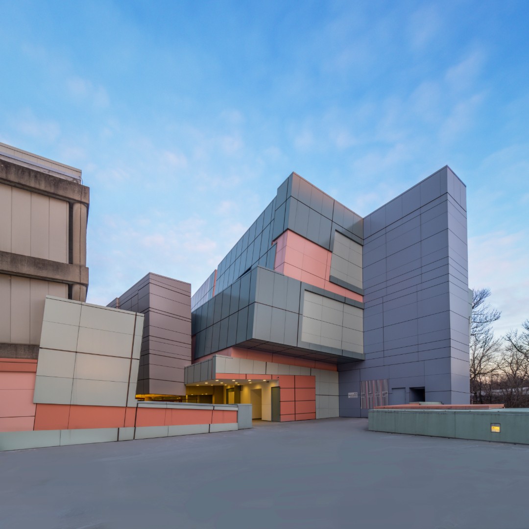 Exterior of DAAP building.