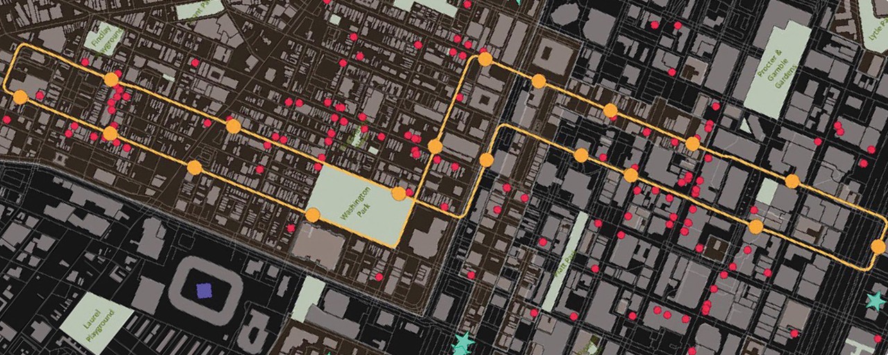 Cincinnati Streetcar Cultural Corridor