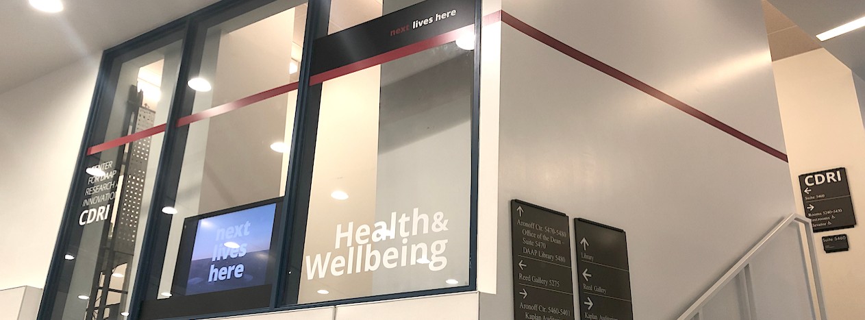 Front of the Center on DAAP Research and Innovation or CDRI