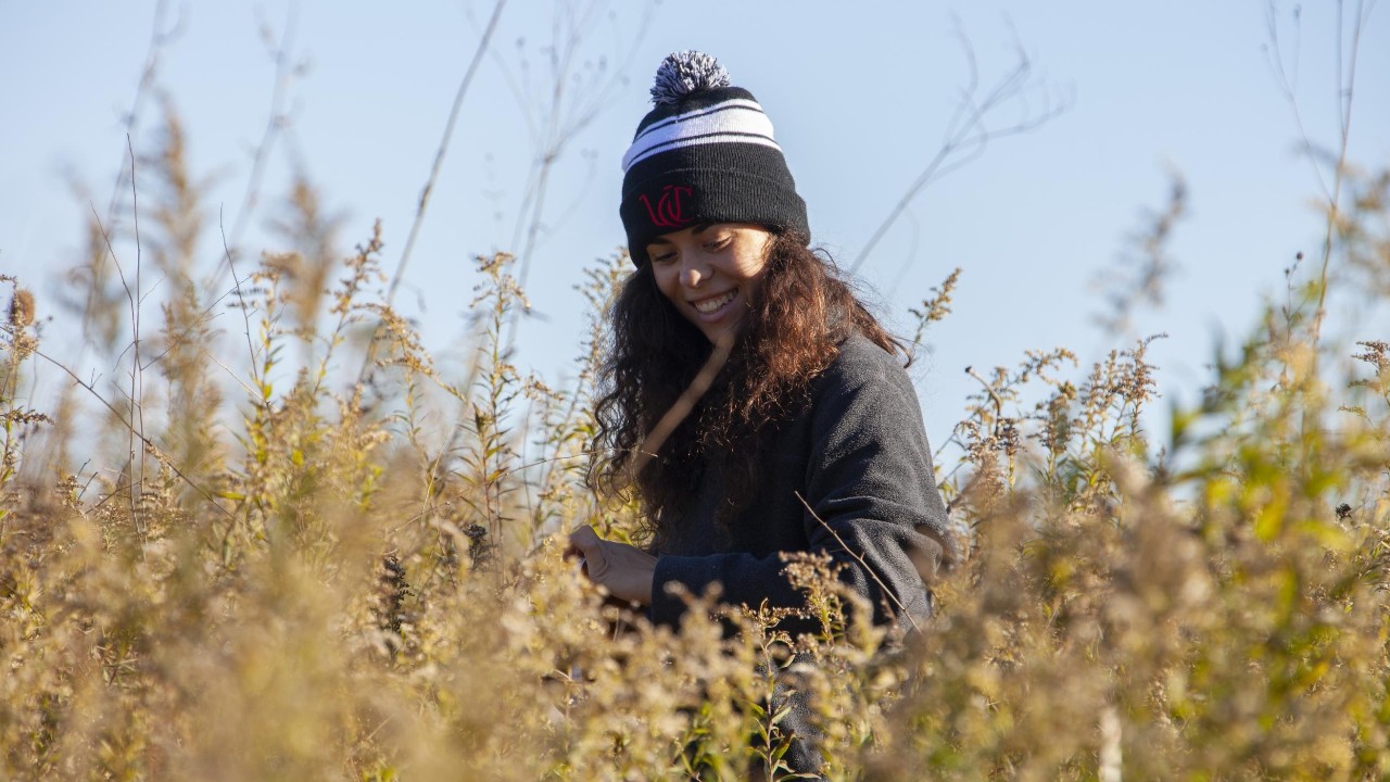 HappyBotany class goes to UC's Center for Field Studies to collect data.
